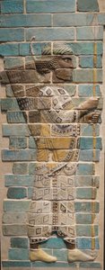 Perský lučištník Achaimenovská říše, 510 př. n. l. (glazovaná cihla) od Achaemenid