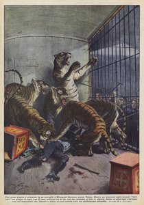 Tragická scéna se odehrála ve zvěřinci v Miramont Guyenne nedaleko Toulouse. od Achille Beltrame