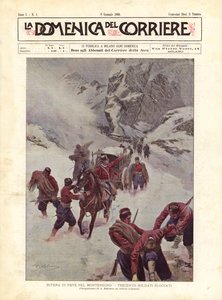 Sněhová bouře v Černé Hoře, tři stovky vojáků zůstaly uvězněny