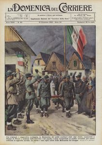Při originálním a sugestivním obřadu Madonnina dei militi confinari delle Alpi Giulie?