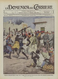 Italské dobytí vzdáleného Fezzánu, slavnosti a pocty od černošského obyvatelstva Braku ?