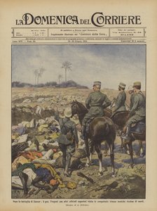 Navštěvuje gen Frugoni po bitvě u Zanzuru dobyté ostrovy s dalšími vyššími důstojníky?
