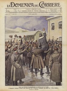 Po propagandistickém projevu k ruským vojákům z Ochty přichází italský major Tonelli?