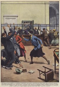 Dvě dívky vedly gang zločinců při přepadení newyorské banky.