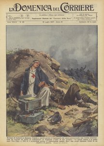 Hrdinství Italů ve Španělsku od Achille Beltrame