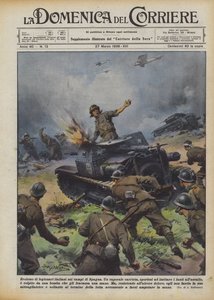 Hrdinství italských legionářů na španělských polích