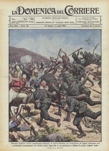 Italské hrdinství proti albánské zradě