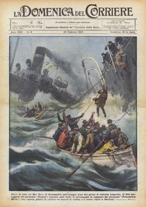 Rozbouřené vlny na Černém moři