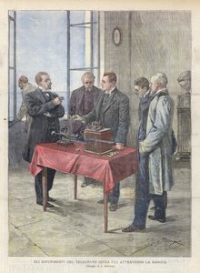 Experimenty s bezdrátovým telegrafem napříč kanálem