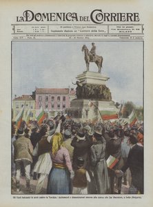 Balkánské státy ve zbrani proti Turecku, podněcování a demonstrace kolem sochy?