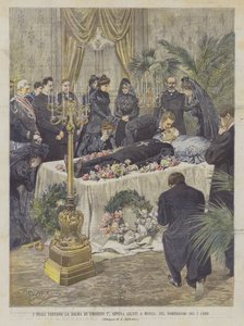 Royals navštíví ostatky Umberta I., jakmile dorazí do Monzy, odpoledne 1. Corr.