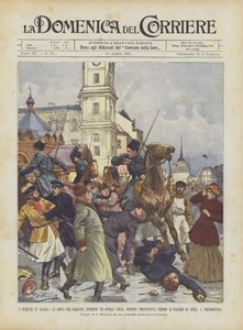 Nepokoje v Rusku, boj mezi kozáky, studenty a dělníky v perspektivě Newsky?