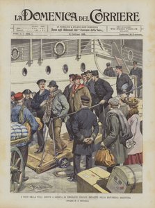 Losers Of Life, Příjezd do Janova italských emigrantů šílených v Argentinské republice od Achille Beltrame