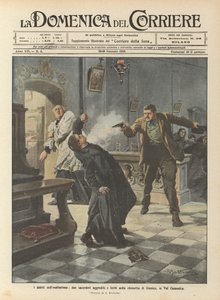 Zločiny povýšení, dva kněží napadeni a zraněni v kostelíku Gianico v údolí Val Camonica.