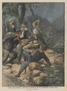 Dramata pašování, zástupce brigádního generála, který sám čelí devíti pašerákům na švýcarských hranicích