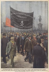 Hladoví demonstranti od Achille Beltrame