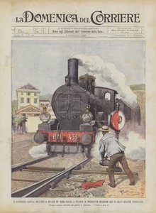 Cantoniere Garella v zákoně o odklonění vlaku na nádraží Pontedecimo tím, že zabrání?