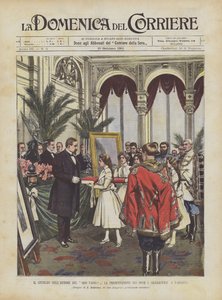 Jubileum autora Quo Vadis?, Prezentace dárků v Sienkiewicz ve Varšavě