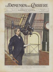 Velký astronom Schiaparelli na observatoři Brera