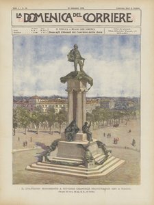 Grandiózní památník Vittoria Emanuela byl včera slavnostně otevřen v Turíně od Achille Beltrame