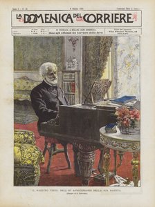 Maestro Verdi, k 86. výročí jeho narození od Achille Beltrame