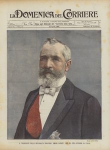 Prezident Francouzské republiky Emilio Loubet, který se chystá přijet do Itálie od Achille Beltrame