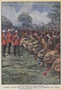 Princ z Walesu v africké divočině
