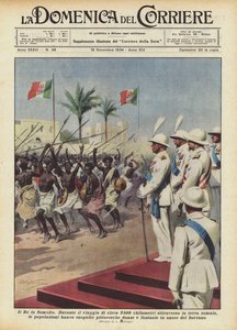 Král v Somálsku od Achille Beltrame