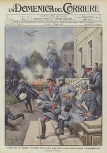 Nepřítel, který přichází ze vzduchu, francouzské letadlo shodí pět bomb na velkou čtvrť?
