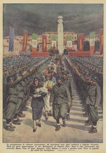 V atmosféře živého patriotismu se v Caprino Veronese uzavřelo 26 sňatků.
