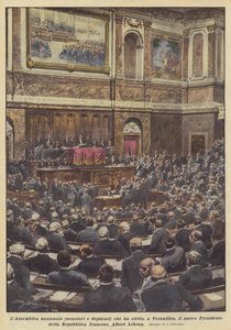 Ve Versailles zasedá Národní shromáždění (senátoři a poslanci), které zvolilo nového prezidenta Francouzské republiky.