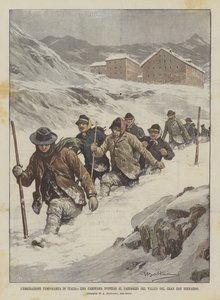 Dočasná migrace do Itálie, karavana bude fungovat na přechodu Gran San Bernardo od Achille Beltrame