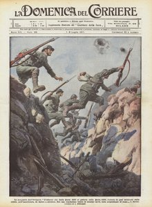 Dobytí Ortigary od Achille Beltrame