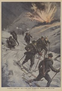 Válka ve třech tisících metrech, jádra našich lyžařů ničí dva blokhausy minami.
