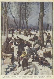 Bída a nepořádek ve Vídni od Achille Beltrame