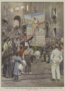 Poezie války, nejnovější populární písně inspirované válkou v Libyi přicházejí nyní? od Achille Beltrame