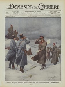 Obnovení války, bulharský poslanec přinášející zprávu do tureckého tábora ?