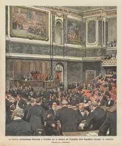 Schůze Národního shromáždění ve Versailles k volbě prezidenta republiky?