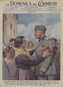 Triumfální týden Duceho na Sardinii