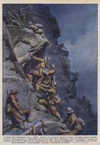 Útok na Zlatou horu od Achille Beltrame