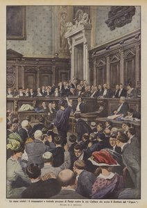 Slavné kauzy, dramatický a divadelní pařížský proces proti paní Caillauxové, která zabila?
