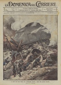 Nové spojenecké zbraně, britský pozemní dreadnought na německých pozicích