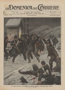 Oběti služby, dva karabiniéři, brutálně zaútočili a zranili poblíž Lanzo Torinese od Achille Beltrame
