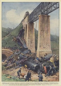 Den po komunistickém útoku na rychlík Budapešť-Vídeň u maďarského Biatorbagy.