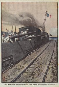 Ostražitá práce italských námořníků na pobřeží Jaderského moře, pokus ozbrojeného vlaku selhal?