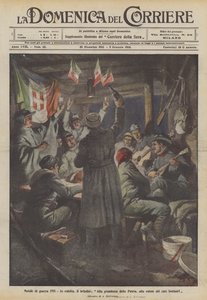 Vánoce války 1915, Zkrátka přípitek, Na velikost vlasti, na zdraví vzdálených milovaných!
