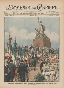 U příležitosti padesátého výročí bitvy u Melegnana se minulou neděli konal ceremoniál před Kostnicí od Achille Beltrame