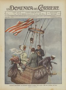 Velmi moderní originalita, svatba slavená v balónu, mezi mraky, 300 metrů nad mořem, v Texasu