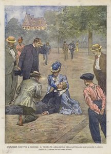 Dreyfusův proces v Rennes, Pokus o vraždu obhájce Laboriho od Achille Beltrame