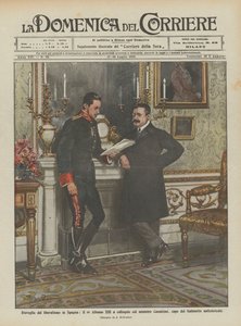 Probuzení liberalismu ve Španělsku, král Alfonso XIII. v rozhovoru s ministrem Canalejasem?